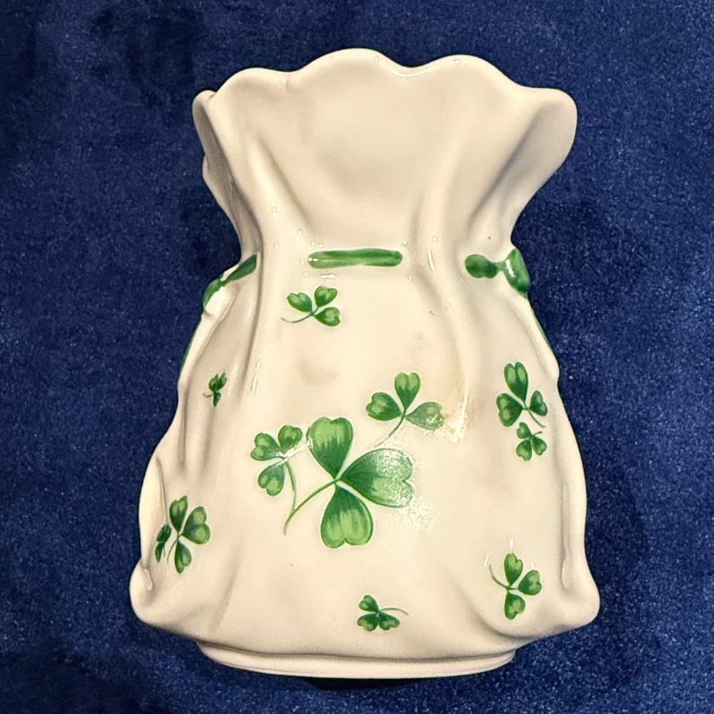 Lefton Irish Shamrock Vase #03731
